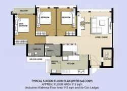 Blk 315A Waterway Cascadia (Punggol), HDB 5 Rooms #636398631